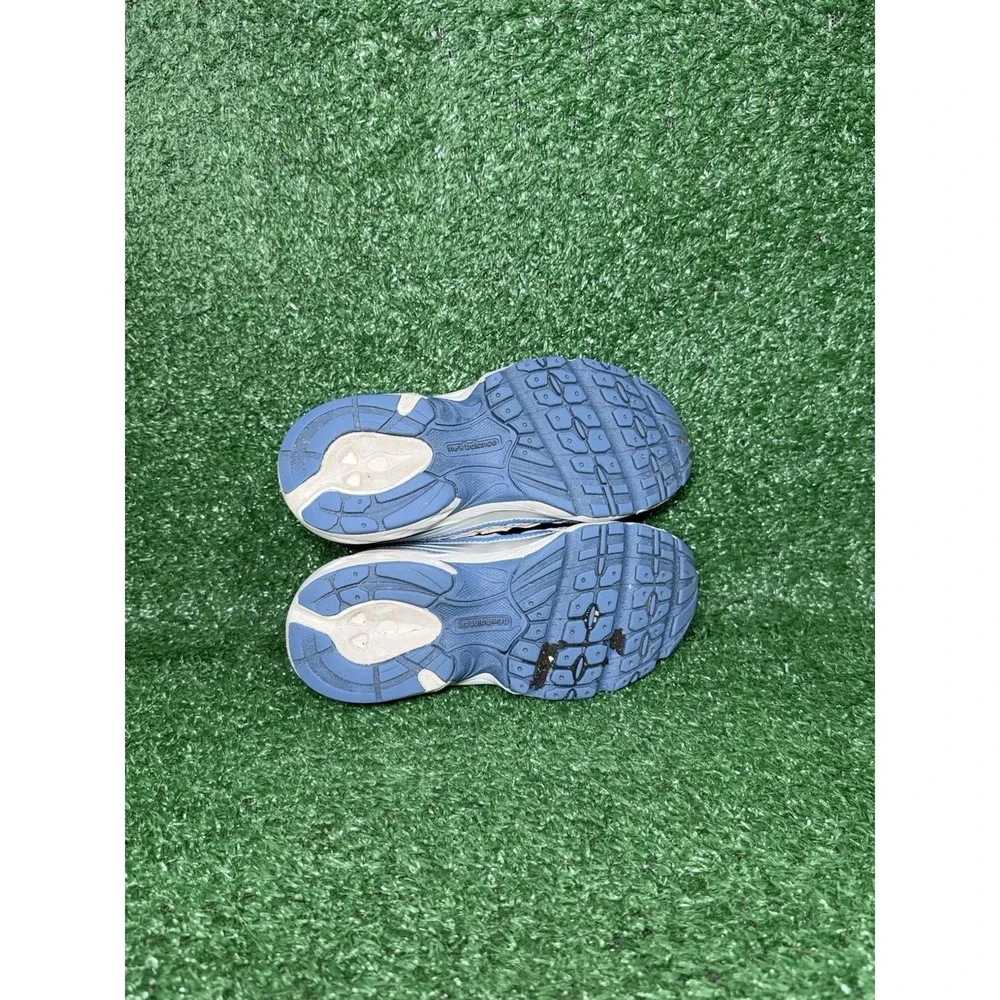New Balance 740 Toddler‎ Size 13C Blue Grey Walking Shoes Bungee Lace Sneakers